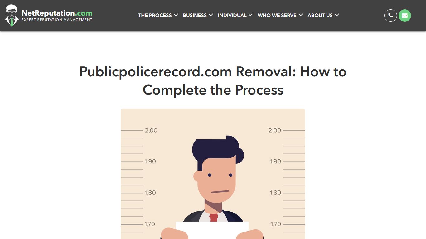 PublicPoliceRecord.com Removal: Our How To Guide | NetReputation